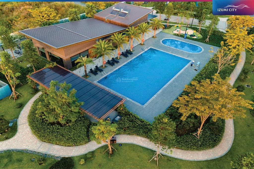 Nhà phố vườn khu đô thị izumi city. mẫu nhà ngang 7x20,5m (143,5m2) nhà sẵn bàn giao  sổ hồng .