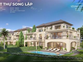Bán biệt thự song lập góc, gần khu vực clup house , giỏ hàng đặc biệt mua trực tiếp từ chủ đầu tư