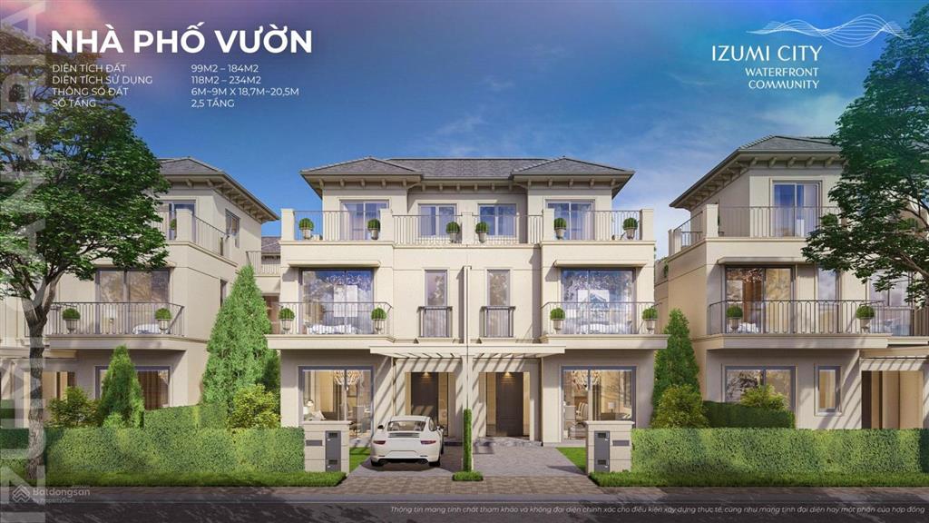 Izumi canaria  giỏ hàng nội bộ giá chỉ từ 7,8 tỷ/căn. tiến độ thanh toán linh hoạt