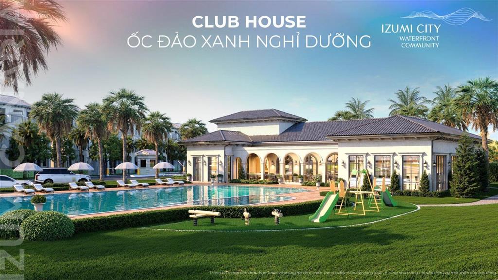 Izumi canaria  nhà phố vườn chỉ 7,7 tỷ/căn, giỏ hàng mua trực tiếp chủ đầu tư