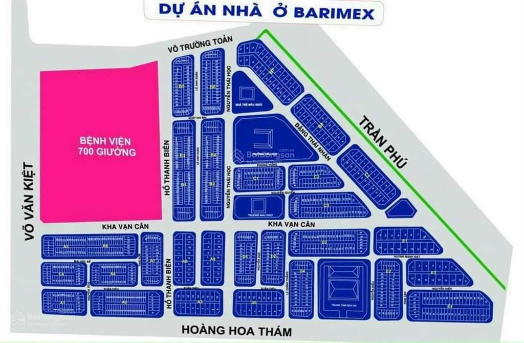 Em bán đất khu barimex long tâm, gần bệnh viện mới bà rịa, giá đầu tư