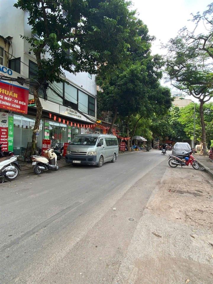 Mảnh đất vàng mặt phố cầu giấy 80m2 một mặt ngõ vỉa hè ô tô tránh đỗ kinh doanh đỉnh