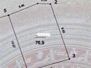 Bán lô đất kim giang  diện tích  76,9 m2  lô góc 3 mặt thoáng  ô tô  giá 17,3 tỷ