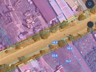 Lô góc 2 mặt tiền  gần sân bay long thành  mặt tiền rộng 22m