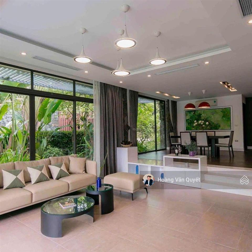 Biệt thự 323m2 mặt hồ bách thanh flamingo đại lải 3pn full đồ mới nhỉnh 30 triệu/m2.  0962 202 ***