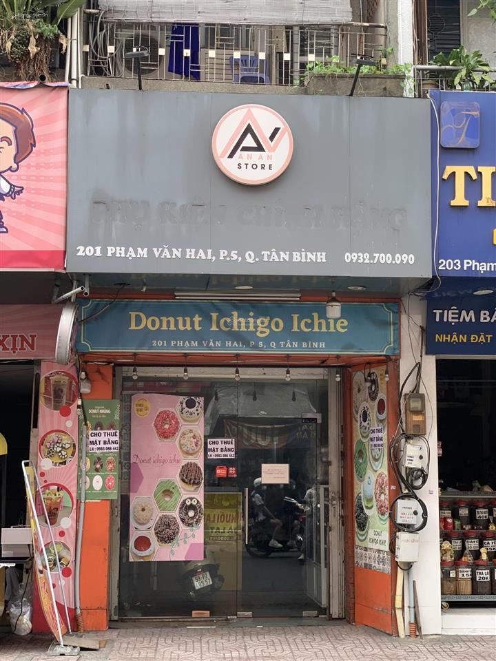 Mặt bằng kinh doanh đường phạm văn hai, quận tân bình