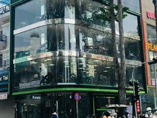 Căn góc 2mt đường nguyễn văn thủ, q1. dt 17x19m, hầm 7 tầng, hđt 489,742 triệu. bán 77 tỷ