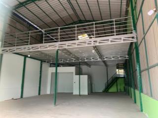 Cho thuê kho xưởng 300m2 tân kiên, bình chánh. mặt tiền đường xe container 24/24
