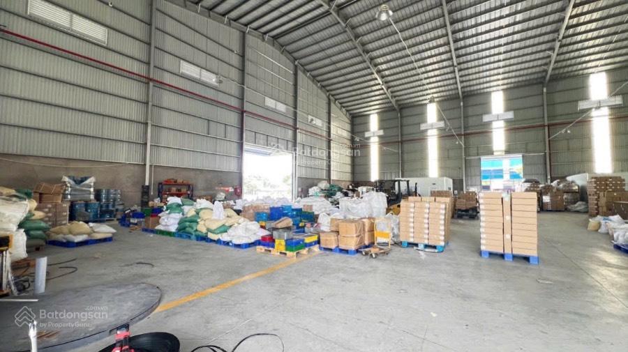 Cho thuê kho xưởng 2100m2 kcn bến lức. hệ thống pccc tự động