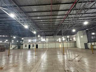 Cho thuê kho xưởng 5.500m2 cần giuộc. hệ thống pccc tự động
