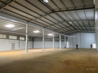 Cho thuê kho xưởng 1.100m2 mỹ yên, bến lức. đường xe container 24/24, vào tận kho