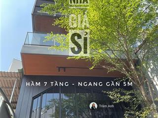 Bán toà nhà 7 tầng khu phạm viết chánh, sát quận 1 vị trí cực hot