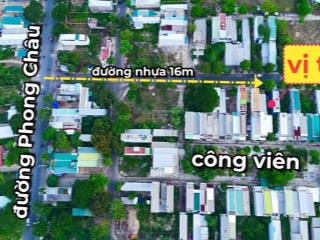 Cần bán đất khu tđc đất lành  nha trang 64m, đường 16m giá 2.69 tỷ phù hợp xây ở và đầu tư