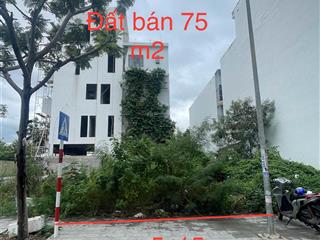Bán đất kđt vcn phước long 1 nha trang 75 m2 (ngang 5m) giá 6,9 tỷ, hướng nam, đối diện trường qt!
