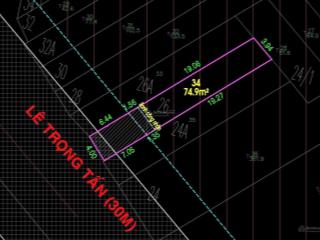 Hoa hồng 1%  bán nhà mặt tiền  26 lê trọng tấn, p. tây thạnh, q. tân phú. giá chỉ 15 tỷ500tr.