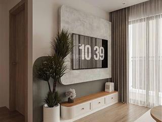 Bán siêu phẩm 2 ngủ view hồ , 58.6m2 , full đồ , tầng trung, hateco apollo