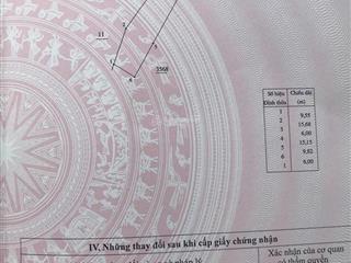 Đất mặt tiền chu văn an  diên toàn  đường nhựa 13m  đối diện sân bóng 170m ngang 6m