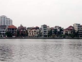 Bán nhà mặt Hồ Tây  phố Quảng An, Từ Hoa Quận Tây Hồ 373m²  mặt tiền rộng