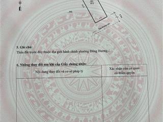 Bán lô đất đẹp mb1876 khu bình minh