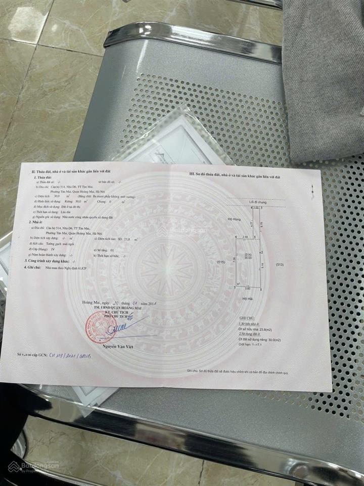 Chính chủ bán nhà 5 tầng số 12d ngõ 213 tân mai, giá 6,9 tỷ  0911 324 ***