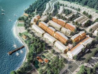 Chính chủ cần bán căn liền kề ven biển 3,5 tầng 2 mặt thoáng 76m2 tại bán đảo ii, bãi cháy, hạ long