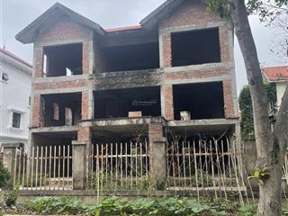 Bán căn biệt thự đơn lập xây thô 3 tầng  khu đô thị long việt, quang minh, mê linh, hà nội