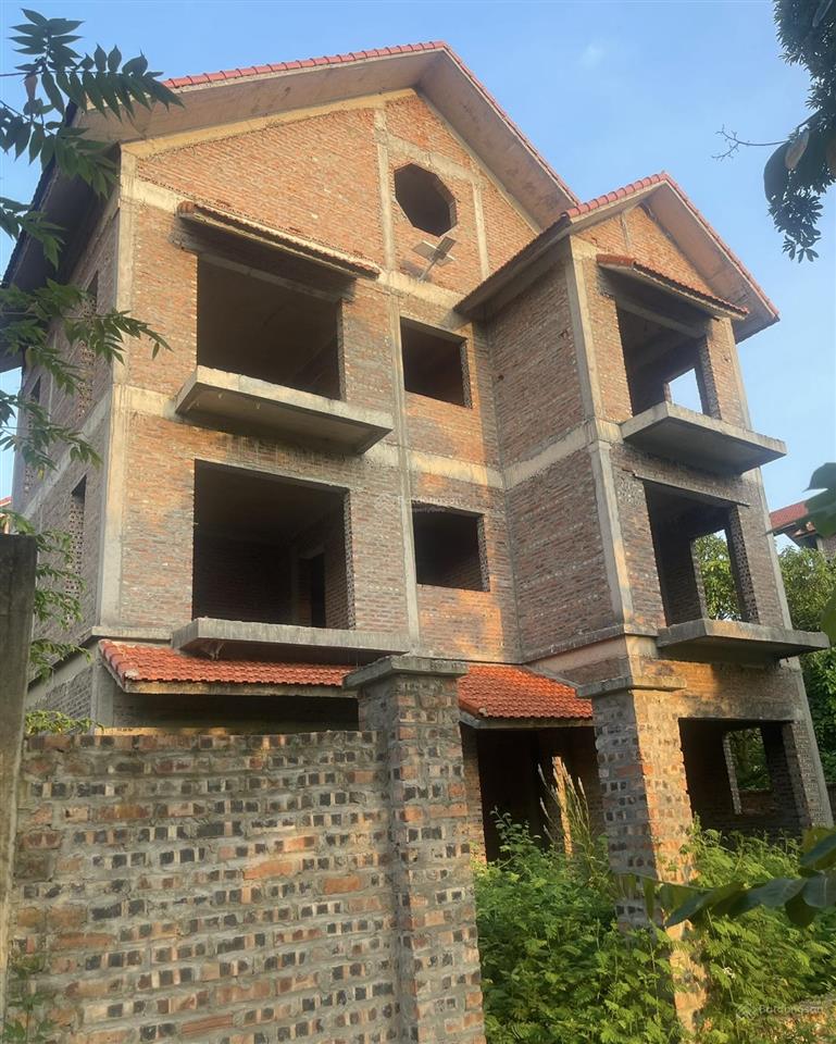 Bán biệt thự xây thô kđt long việt, quang minh, mê linh (hà nội)