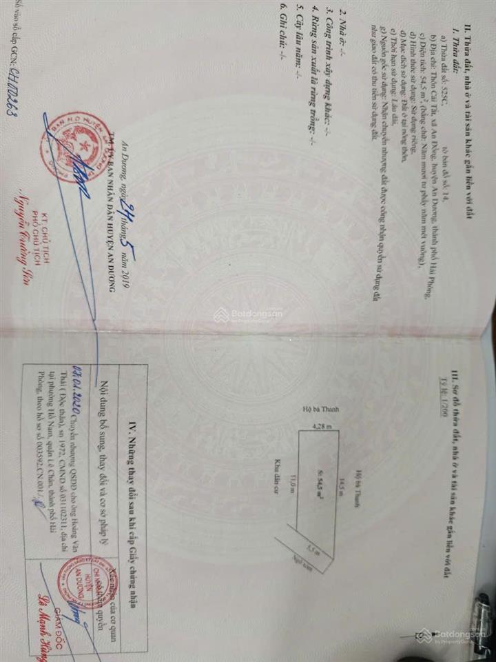 Bán nhà 2 tầng tại cái tắt  gần cầu ông sưu, an dương (hải phòng)