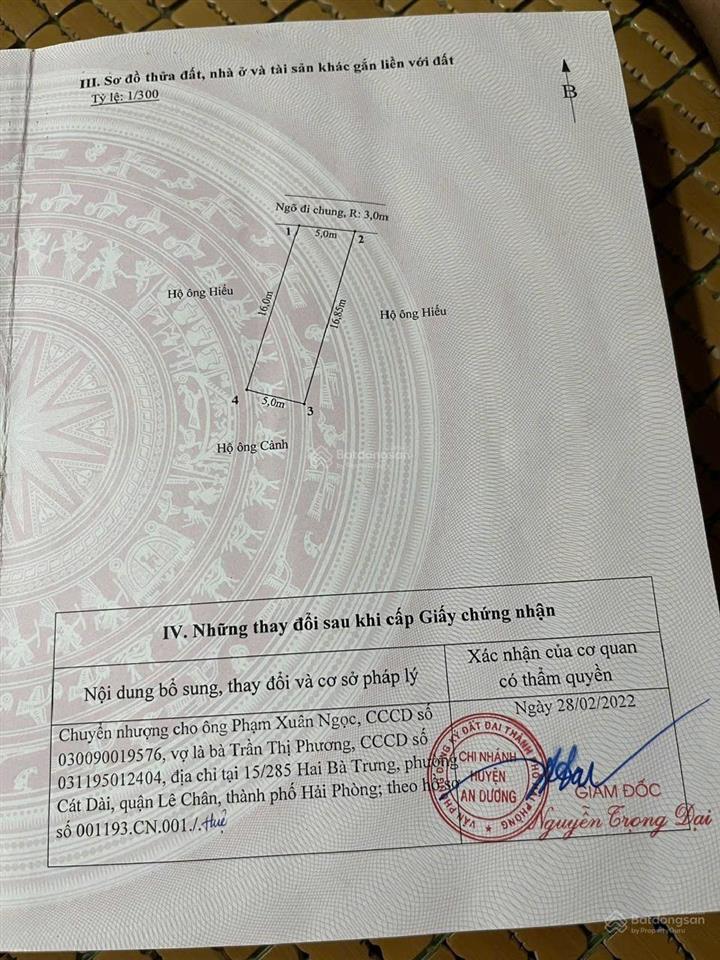 Bán đất/ nhà tại đại bản an dương diện tích 81,6 m² ô tô tận cửa giá chỉ 1.1x tỷ