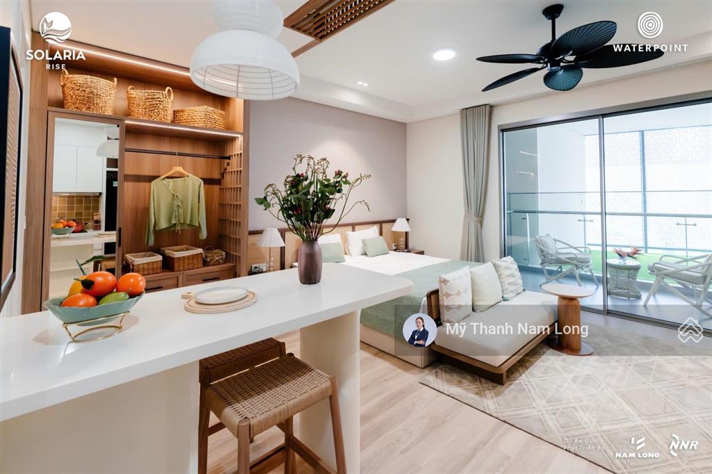 Căn hộ nghỉ dưỡng solaria waterpoint. thanh toán 24 tháng. chỉ 20% đến khi nhận nhà. 5% kí hđmb