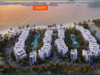 Căn hiếm! biệt thự đơn lập mặt biển tại grand bay hạ long villas  307m2  giá chỉ 67 tỷ tts