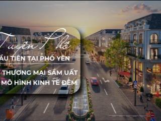 Bán shophouse 96m2 tại phổ yên city rise, 5,5 tỷ, nhiều tiện ích, đẹp