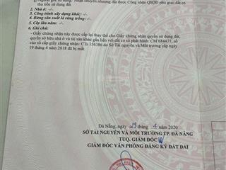 Bán lô đất kiệt ô tô đường lưu quang vũ, gần công viên, gần chợ khái tây
