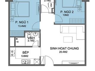 Giá tốt. e bán căn hộ 2n1wc 58m2 cực hiếm tại toà flc đại mỗ đã có sổ full nội thất.