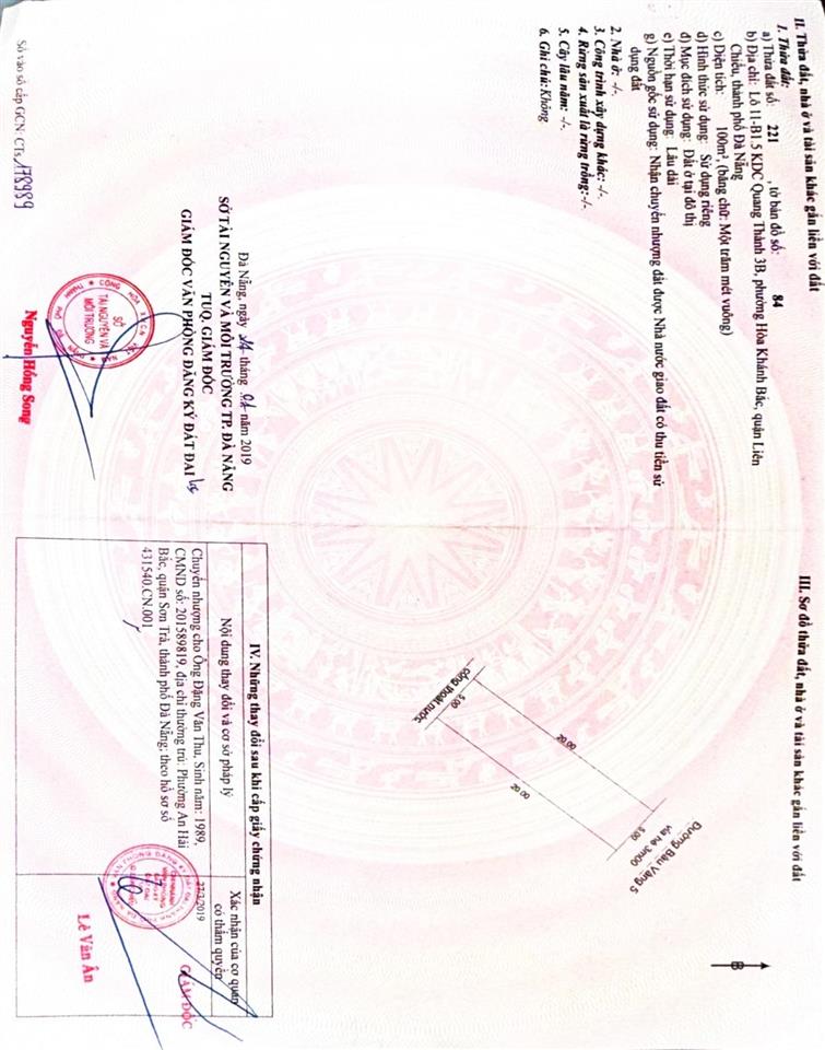 Mt đường 7m5 ngay ngã 5 kcn hoà khánh, cực kỳ tiềm năng  nhanh tay sở hữu khách yêu ơi