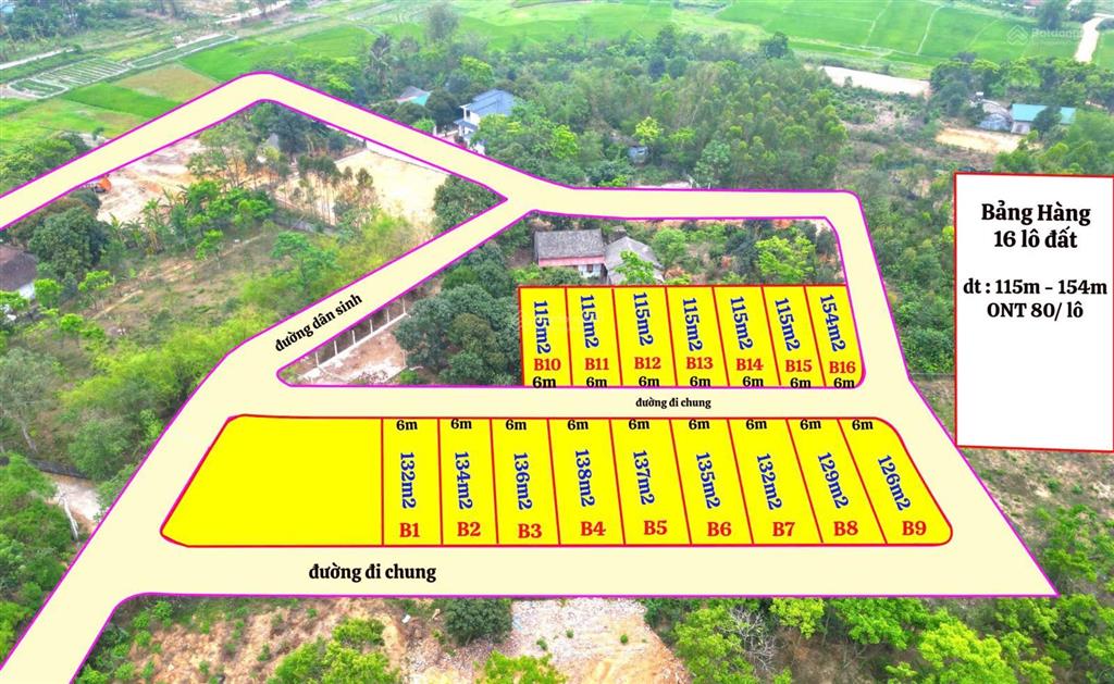 Chỉ từ 3xx hơn 400tr sở hữu lô đất 106, 158m2 tại kiên tràng tam quan tam đảo giáp kcn tam dương 2