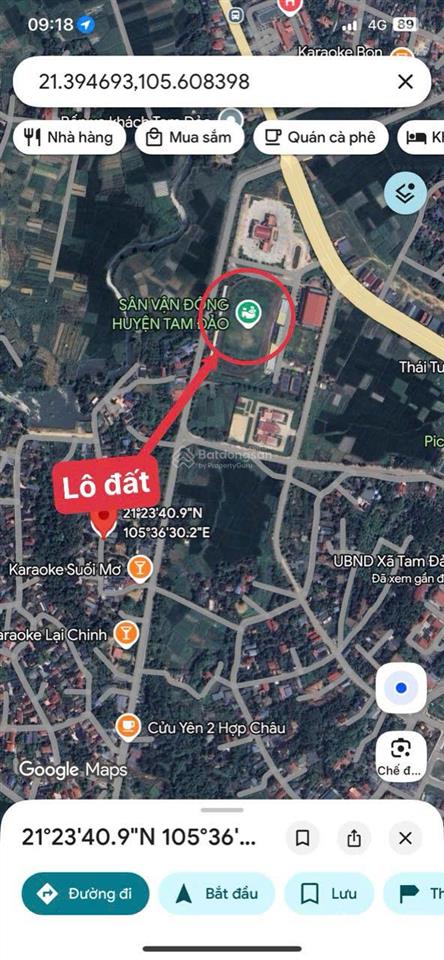 Chính chủ bán gấp lô đất trung tâm tt. hợp châu, tam đảo dt 102m2 mt 5,2m sđcc giá 850tr 0988296228