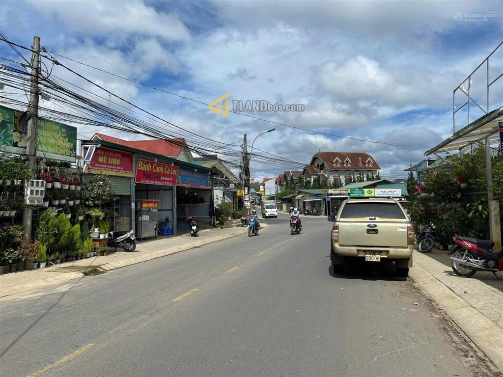 Bán đất mặt tiền đường chính mê linh, đà lạt, 508m2 ngang 25m, khuôn đất vuông vắn, 43 tỷ