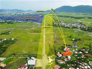 Đất thổ cư diên lạc ngay cây xăng hưng thịnh vị trí đẹp, ngay gần trung tâm hành chính diên khánh