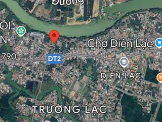 Còn 1 lô duy nhất view sông thuộc thôn thanh minh  diên lạc dt 88m2, kdc hiện hữu, giá 780tr