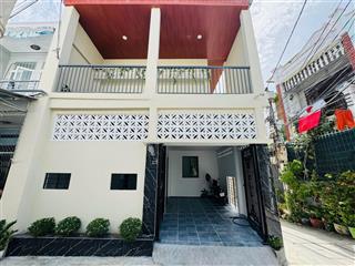 Bán nhà mới góc 2 mặt tiền hiếm lê hồng phong, phước hải, nha trang. có sân đậu ô tô