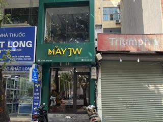 Cho thuê nhà mặt phố trần đăng ninh, dt 40m2 * 6 tầng , có thang máy , giá 40tr/tháng