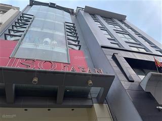 Cho thuê toà văn phòng 10 tầng, mặt phố trần quốc toản, diện tích 250m2 9m mặt tiền. giá thoả thuận