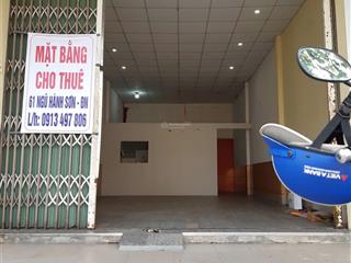 Cho thuê mặt bằng 61 ngũ hành sơn, đà nẵng