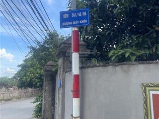 Khuôn đất đẹp 48m2, giá chào 5.280 tỷ ngay tổ 8 thạch bàn long biên.