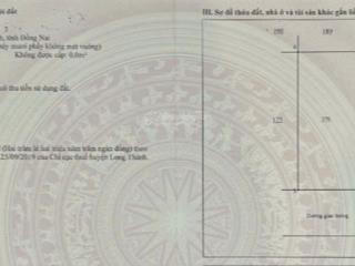 Chính chủ bán đất nền khu tái định cư tân hiệp long thành, đồng nai . vị trí đẹp, tiềm năng cao