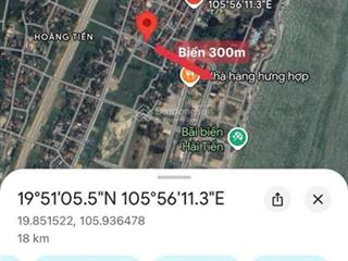 Cần tiền bán gấp lô đất 300m2 biển hải tiến, tặng nhà giá 3,3 tỷ  0941 918 ***