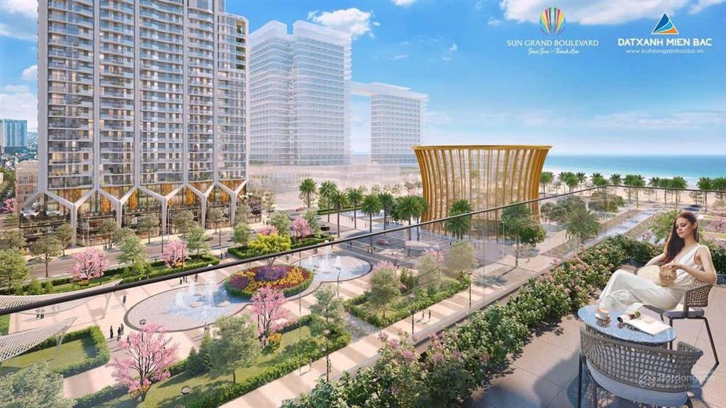 Vip shophouse khối đế mặt quảng trường sun mặt biển sầm sơn