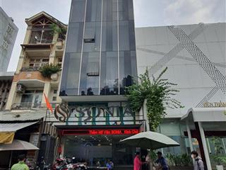 Hàng cực hiếm! tòa nhà 8 tầng mặt tiền khu biệt thự vip q.3 dòng tiền 2.4 tỷ/năm