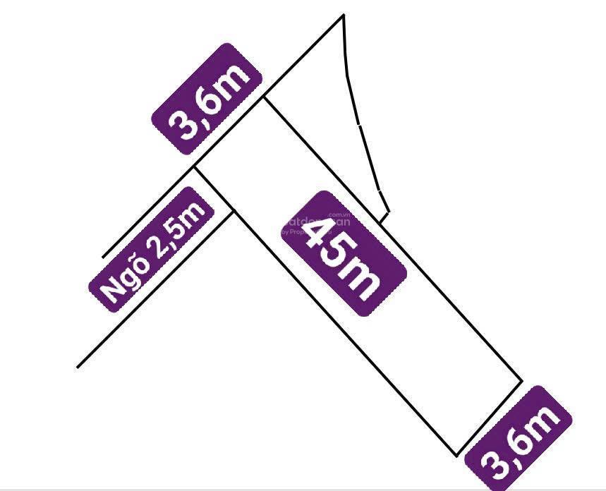 Bán đất đẹp xuất sắc tại ngõ 264, trung kiên, 5 tỷ, 54m2